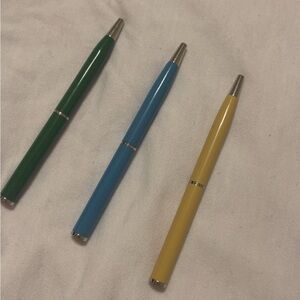 Coach Mini Green, Blue, or Yellow Pen⭐️pick 1